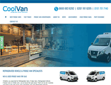 Tablet Screenshot of coolvan.co.uk